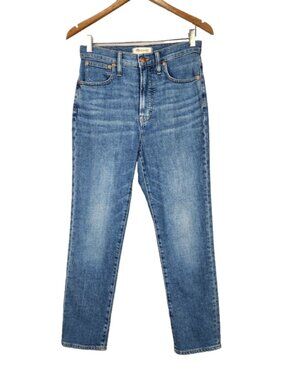 Madewell Perfect Vintage Crop Jeans Womens 27 Blue Preppy Casual Denim High Rise